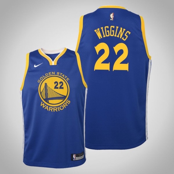 Youth Golden State Warriors Andrew Wiggins #22 Roy...