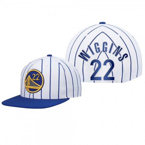 Andrew Wiggins Golden State Warriors Fitted Cap Wh...