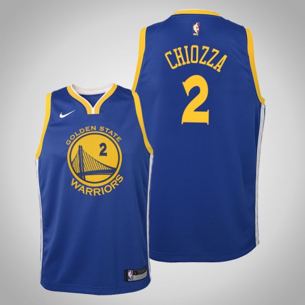 Youth Golden State Warriors Chris Chiozza #2 Royal...