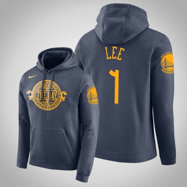 Golden State Warriors Damion Lee The Bay Navy Chin...