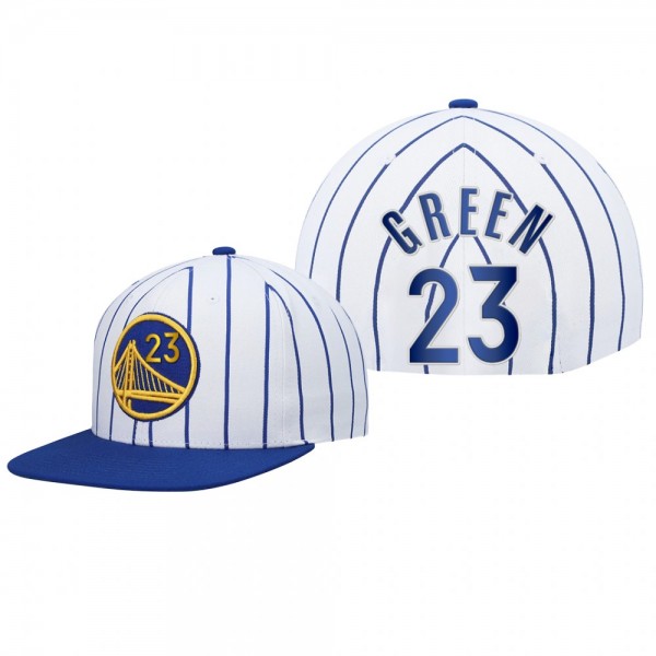 Draymond Green Golden State Warriors Fitted Cap Wh...