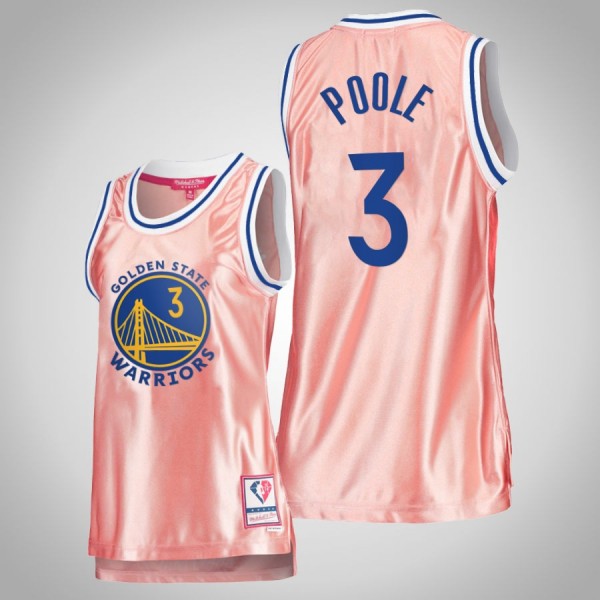 Jordan Poole Golden State Warriors Lady's Pink Jer...