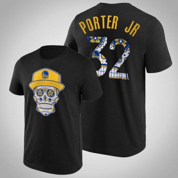 Golden State Warriors #32 Otto Porter Jr. Black Hi...