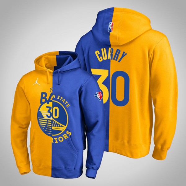 Stephen Curry Golden State Warriors 30 Royal Gold ...