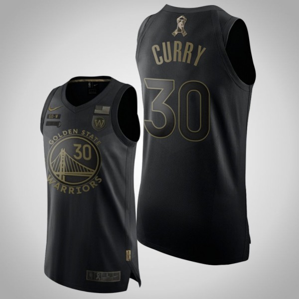 Stephen Curry Salute To Service Warriors Black #30...