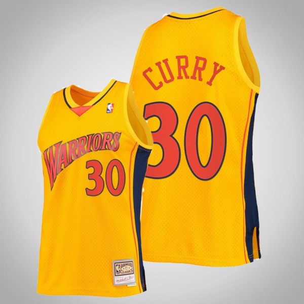 Stephen Curry Reload 2.0 Warriors Gold #30 Jersey ...