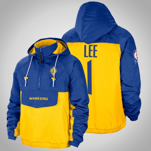 Golden State Warriors Damion Lee #1 Jacket City Ed...