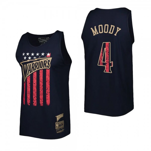 Moses Moody Golden State Warriors Navy Americana S...