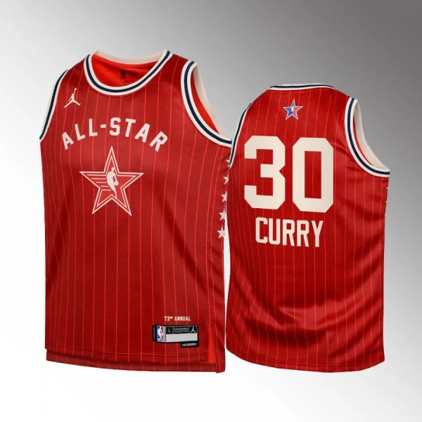 Youth #30 Stephen Curry 2024 NBA All-Star Western ...